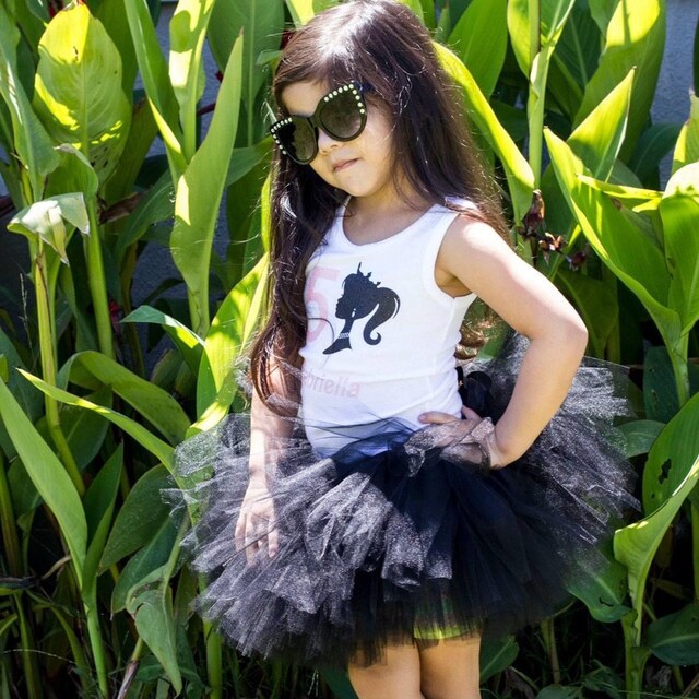 Black Tutu, Baby Costume Tutu, Classic Black Tutu, Black Baby Tutu