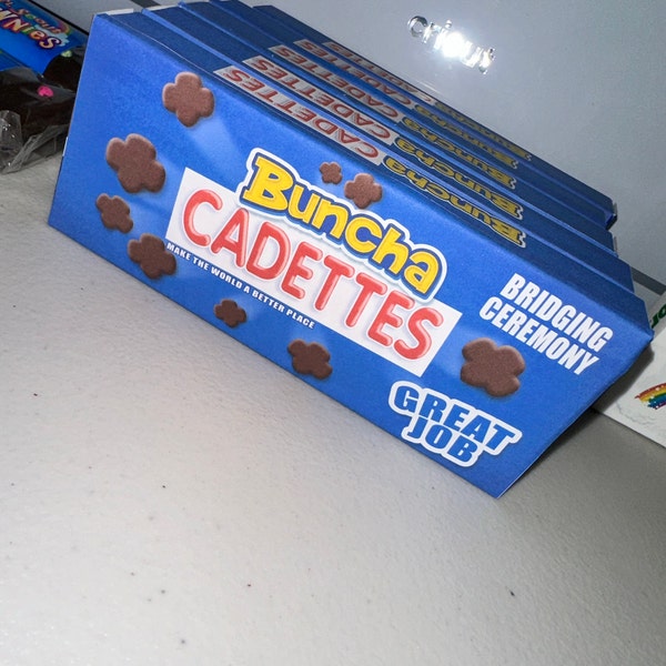 Customizable Junior Scouts 3.5 Oz Junior Mints Box Wrapper Girl Scout ...