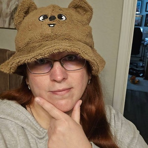 スキズ　ハンクオッカ　手袋　帽子 Stray Kids SKZ Skzoo Han Jisung Quokka Fluffy Embroidered