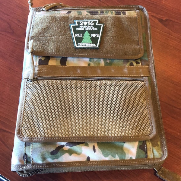 Tactical Admin Notebook Cover System WITH Map Case/customize With Add ...
