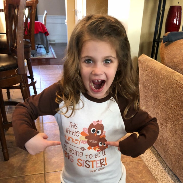Big sister little cheap sister thanksgiving outfits