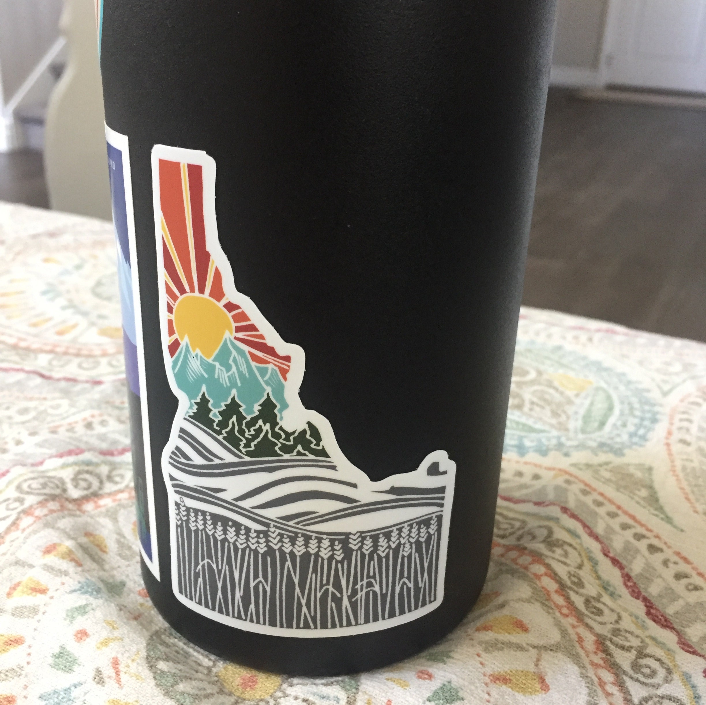 Idaho Durable Sticker | High Quality Bumper Sticker | United States Vinyl Decal | Weatherproof Sticker | Water Bottle Sticker | 4&quot;