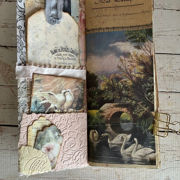 Cottage Lane Junk Journal Kit - Printable Cottagecore Journal - Digital ...