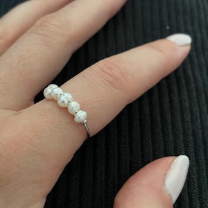 Review photo by Eva for Tiny Rice Pearl Ring