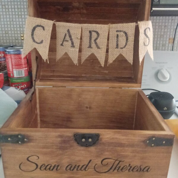 Every Love Story is Beautiful but Ours is My Favorite - Wedding Card Box - Card Box - Card ...