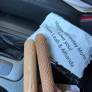 Leah added a photo of their purchase