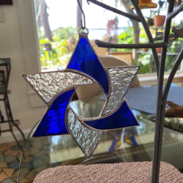 Attrape-soleil Pour Père Noël Et Arbre De Noël, Style Vitrail, Fenêtre En Acrylique Suspendue, Signe D'art Rond Pour Décoration De Porche Et De Jardin