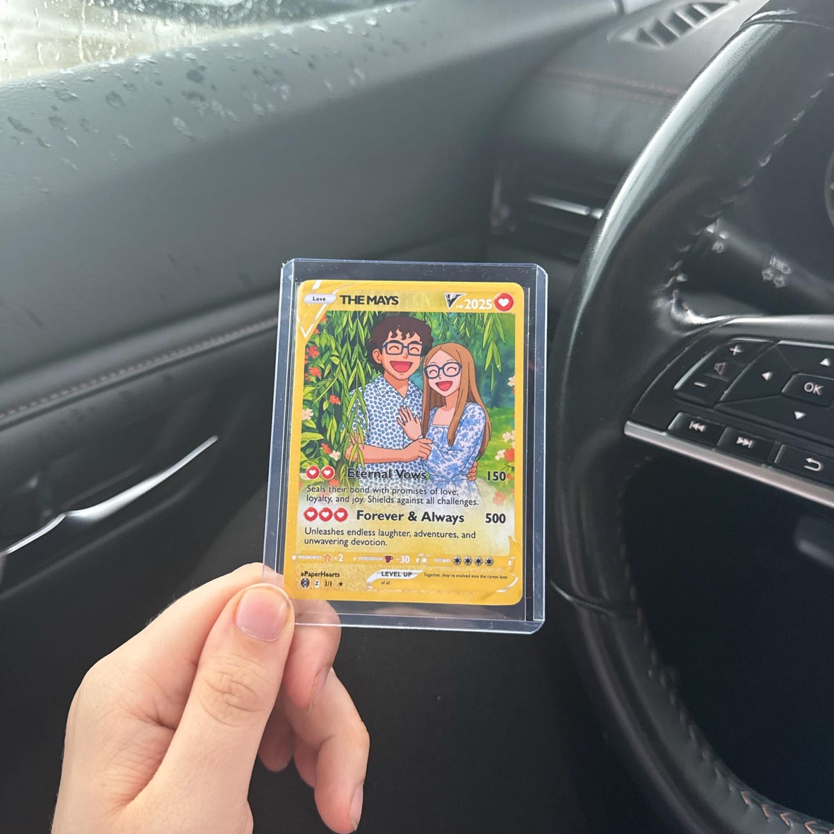 Customer review card