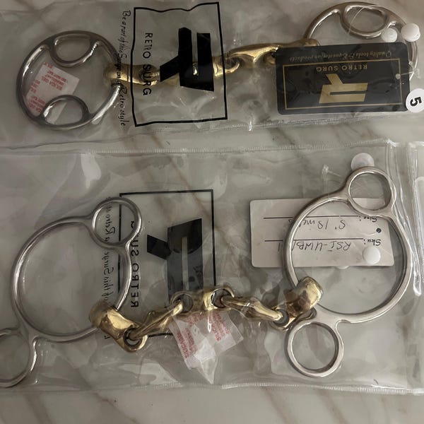 Morso Myler Western Dee Sweet Iron Low Port Comfort Snaffle, Modello MB 04 89-18045