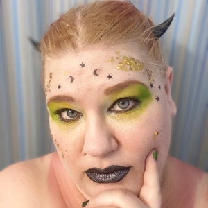 Small Demon Horns Cute Gothic Devil - Etsy