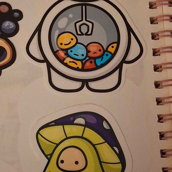 Cute Kawaii Daruma Doll Dango Stickers Dango Stickers Assorted Dango ...