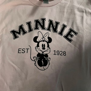 Minnie Mouse Shirt Vintage Minnie Mouse Shirt Disney Shirt - Etsy