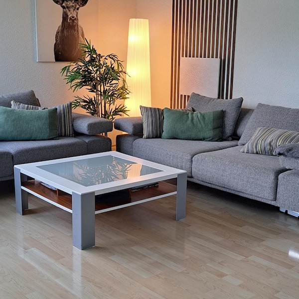 Wood Slat Wall Panel, Apartment Decor, Nerrow Size (30 Mm), Walnut ...