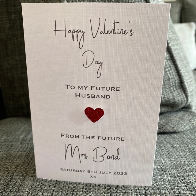 Valentine's day gift hotsell for future husband