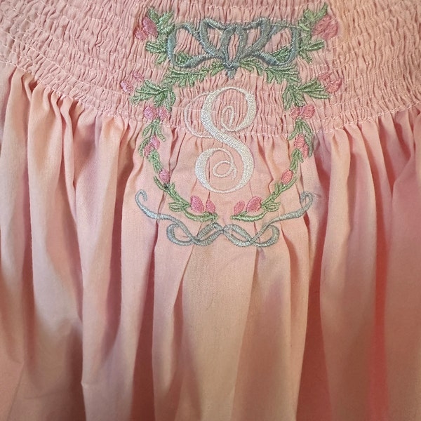 Scripty Monogram Font Embroidery File - 26 Letters -2 Sizes 2.75