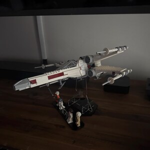 Acrylic Display Stand for Luke's X-wing™ Set 75301 - Made in USA