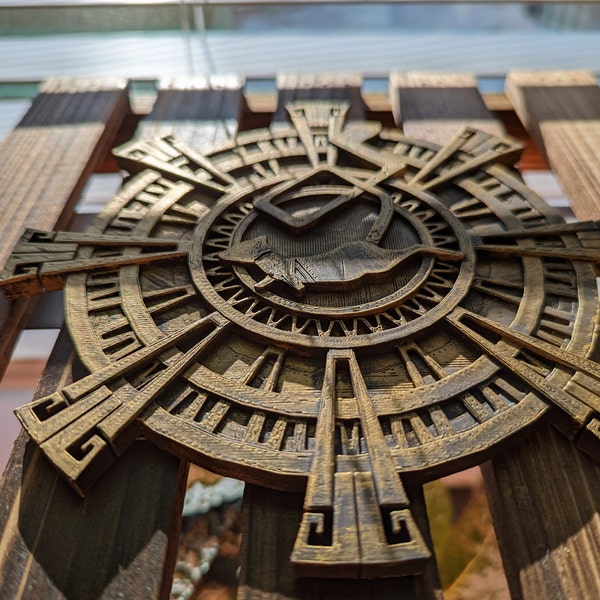 Mew Aztec Aztec Inspired Mew Mural 3D Print - Etsy