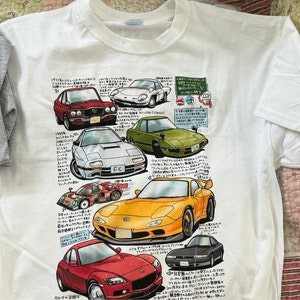 Mazda Rotary Collection 100% Cotton T-shirt Printed in FULL