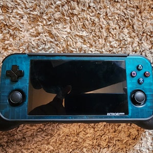 Retroid Pocket 3 Black PSX buttons colored sign (device not included) (!please read the description!)