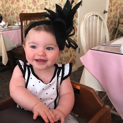 Toddler Fascinator Baby Little Girl's Fascinator on Lace - Etsy