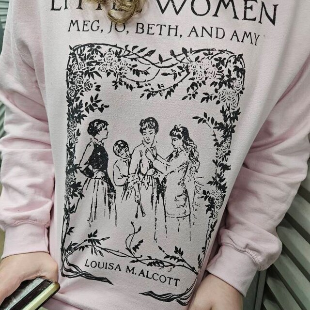 Women's T-Shirts [Out of Print] Louisa May Alcott / Little Women Womens Relaxed Fit Tee (Desert Pink) Amazon.com: Little Women by Louisa M. Alcott Shirt, Little