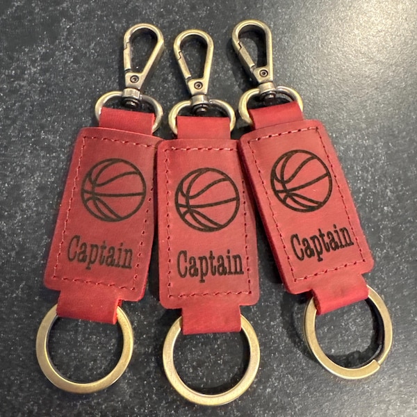 Business Logo Keychain, Custom Leather Keychain - Etsy
