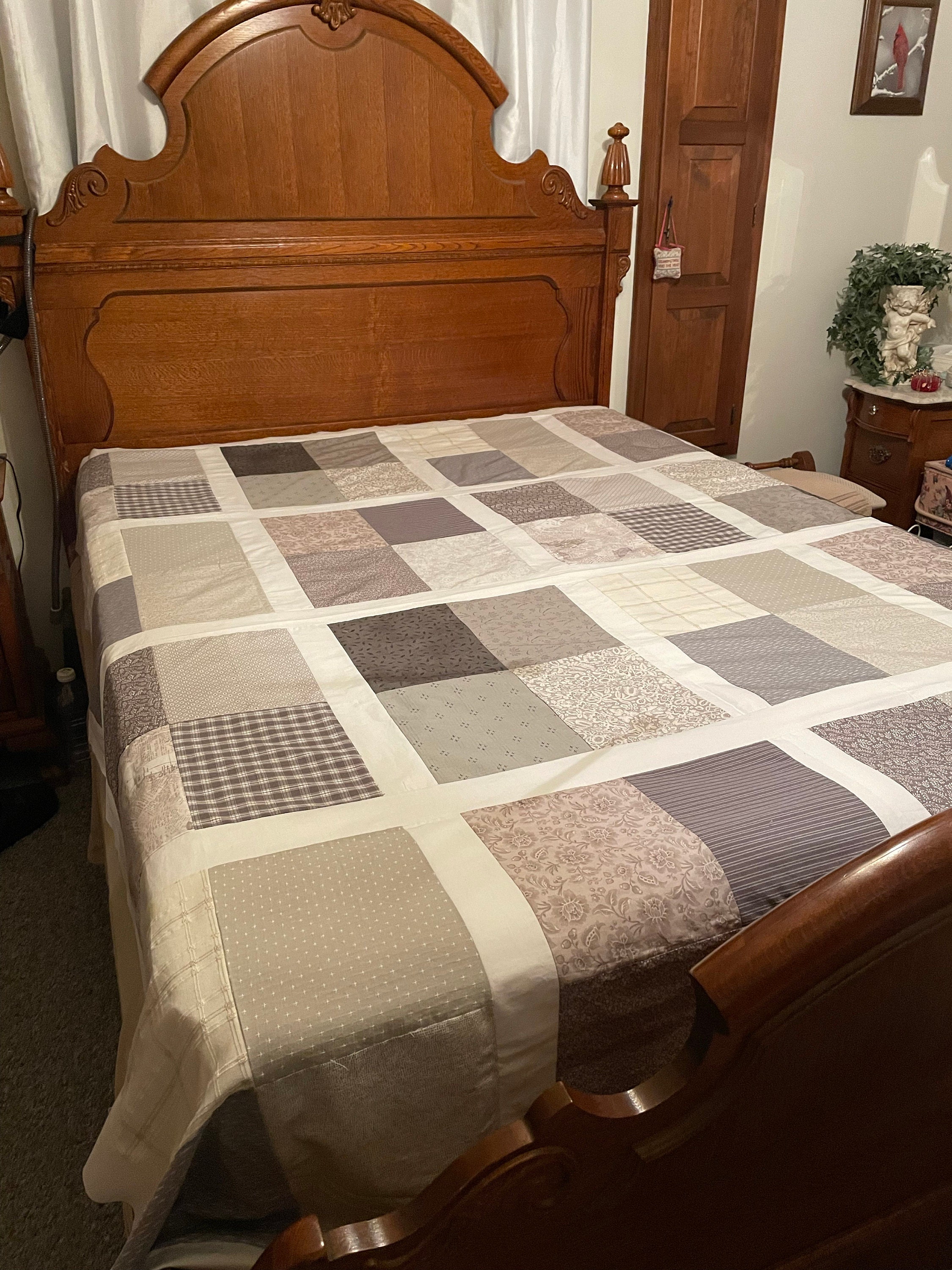 Beachy in Grey quilt kit...designed by Mickey Zimmer for Sweetwater