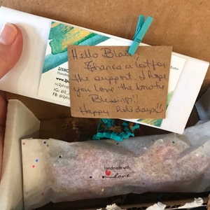 Blair added a photo of their purchase