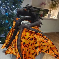 PDF PATTERN Cape Dragon, Shawl Dragon, Shoulder Dragon, Easy Dragon to ...