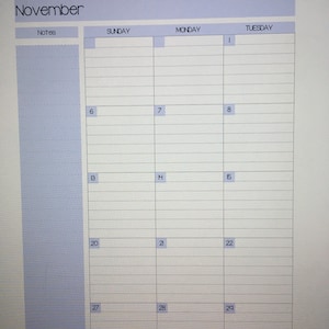 Happy Planner Classic, Happy Planner Printable Inserts, EDITABLE ...