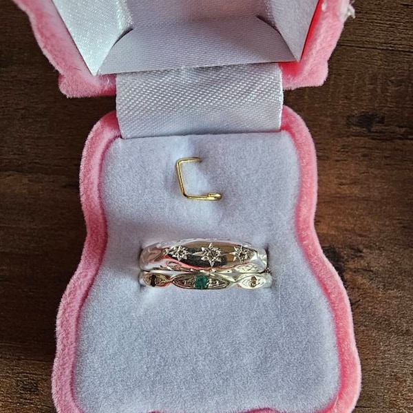GOLD CLEAR ASTRO RING