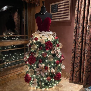 SOLD Outorders Will Resume in 2024mannequin Christmas Tree/dress Form  Christmas Tree-christmas Decoration 