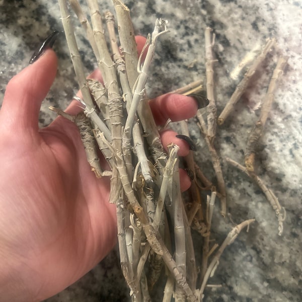 Natural Calforna Whte Sage ncense Stcks, Handmade Hgh Qualty