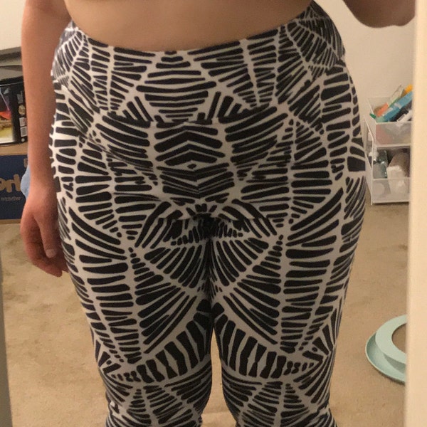 Zebra Neon Pattern Print Pattern Women Leggings