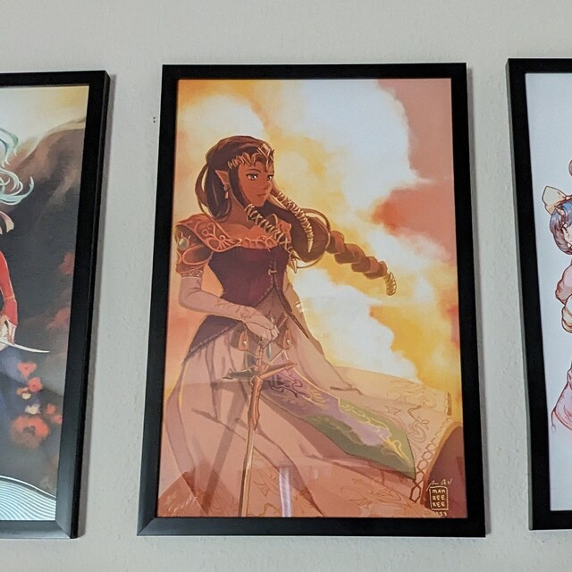 Poster Promotionnel Final Fantasy IX - PLV PlayStation PS1 - Environ 60 Cm De Long