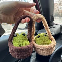 No-sew Crochet Mini Stackable Frogs PDF PATTERN | Chunky Frogs Pattern ...