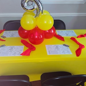 Personalized Blocky Avatar Coloring Pages Birthday Coloring Placemat |  Blocks Gamer Activity placemat | Blocks Party Table Games and Ideas