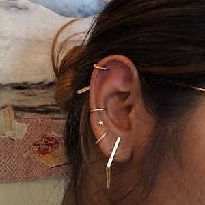 Tiny Star Stud Earrings • CZ dainty earrings • star earrings • tiny stud earrings • stud earrings • minimalist earrings • mothers day gift photo