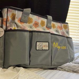 Personalized Disney Winnie the Pooh Diaper Bag 4 Piece Set