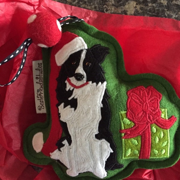 St. Bernard Ornament, Saint Bernard Christmas Ornament, Saint Bernard