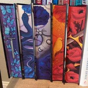 Crowns of Nyaxia Sprayed Edge Hardback Book - the Fallen and the