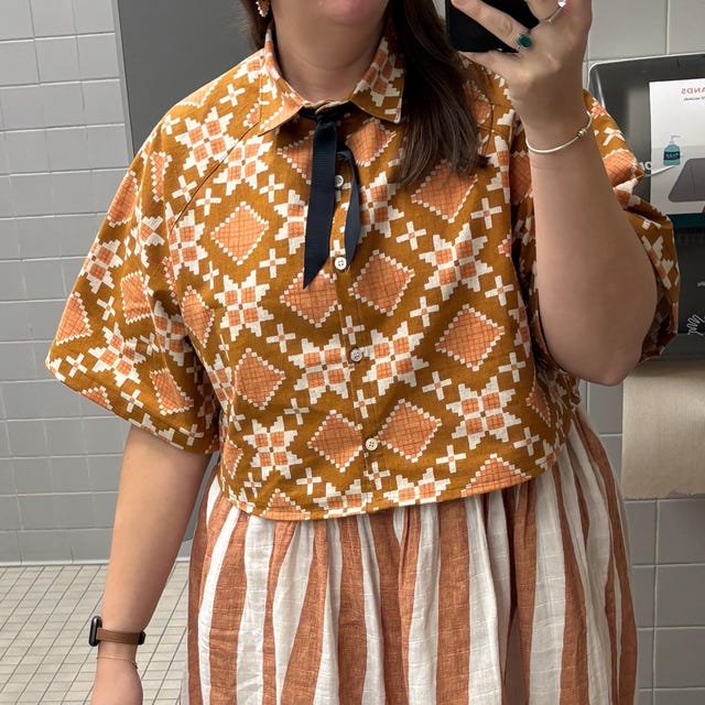 Sour Cherry Button-up Shirt PDF Sewing Pattern | Size Inclusive