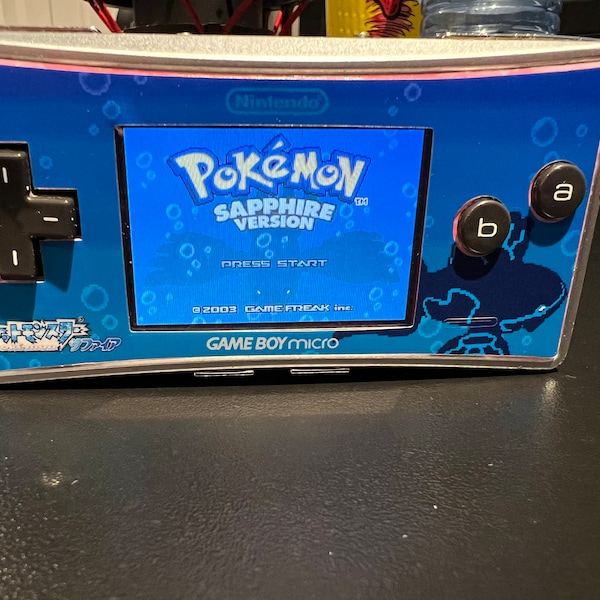 Gameboy Micro Vinyl Faceplate Sticker Decal - Etsy