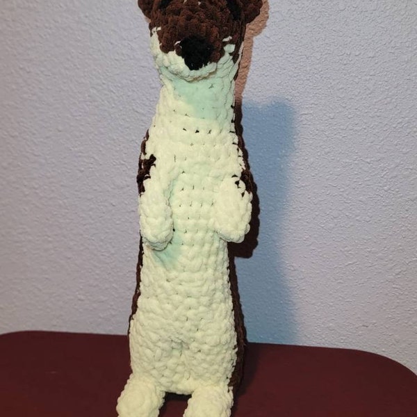 Weasel Rochet Pattern Crochet Pattern for Nims and Ermine, Realistic Crochet Stoat / Weasel ...