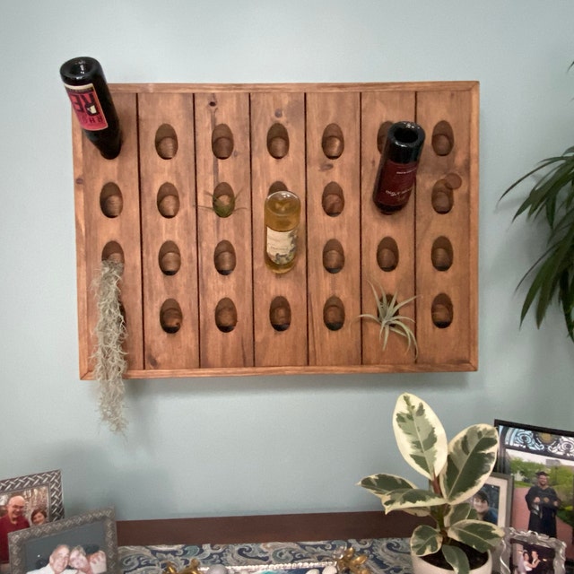 French Riddling Rack Wine Rack Riddling Rack 28 Bottle Riddling Rack Etsy