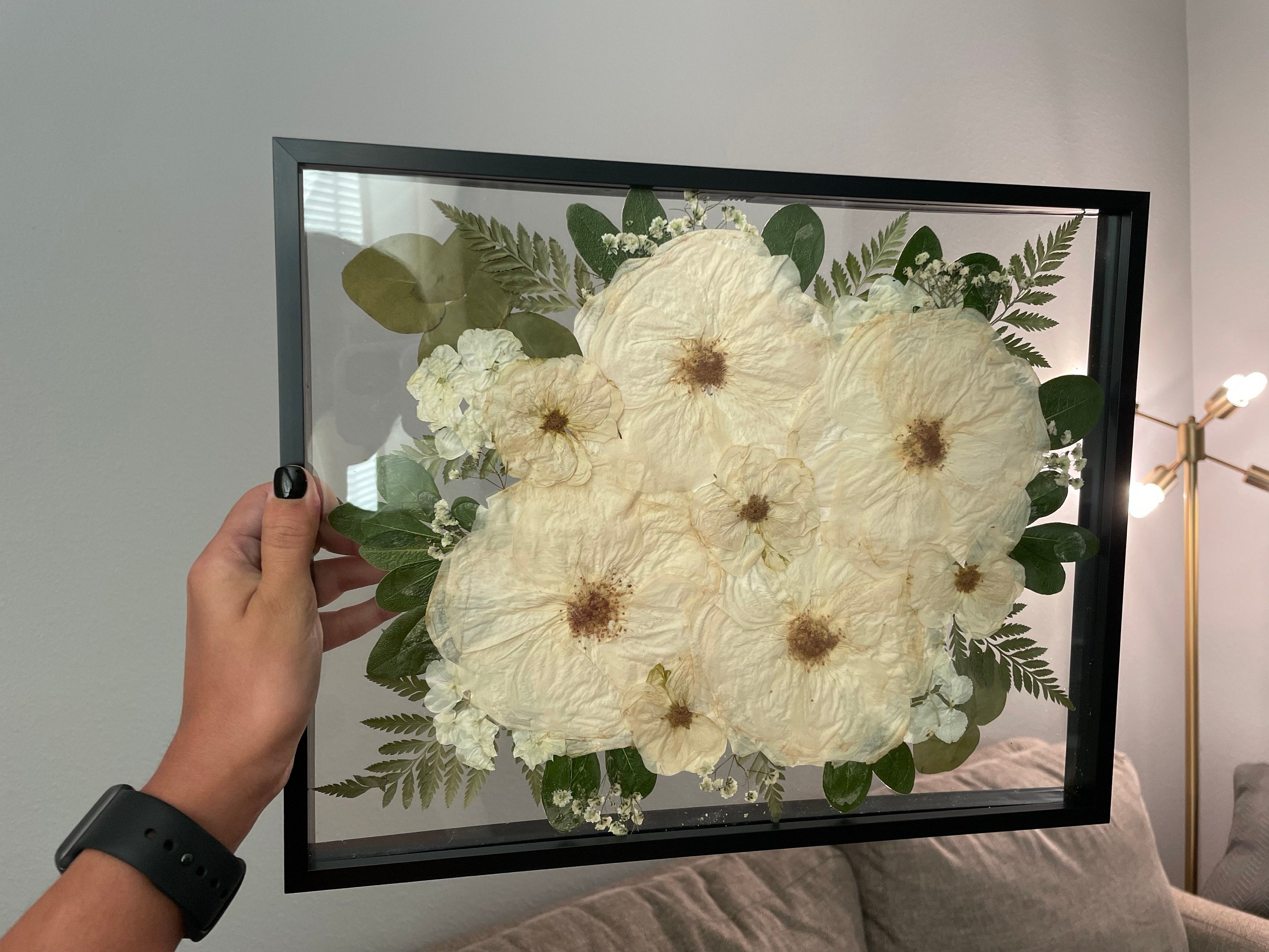 Preserved flowers from Ellie's etsy review