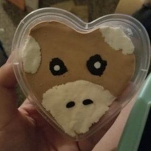 Zhu added a photo of their purchase