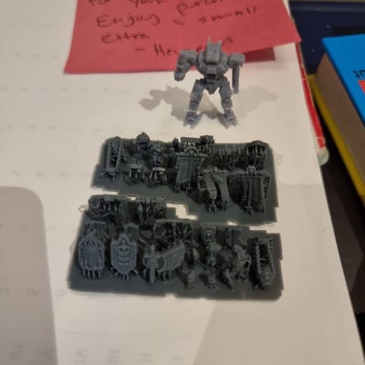 Hellspawn 7D Alternate Battletech Mechwarrior Miniature - Etsy