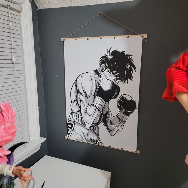 Hajime no Ippo Makunouchi Anime Canvas Manga Print Boxing -  Portugal