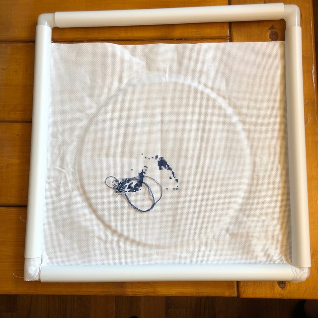 Q-Snap Needlework Frame - Stitched Modern